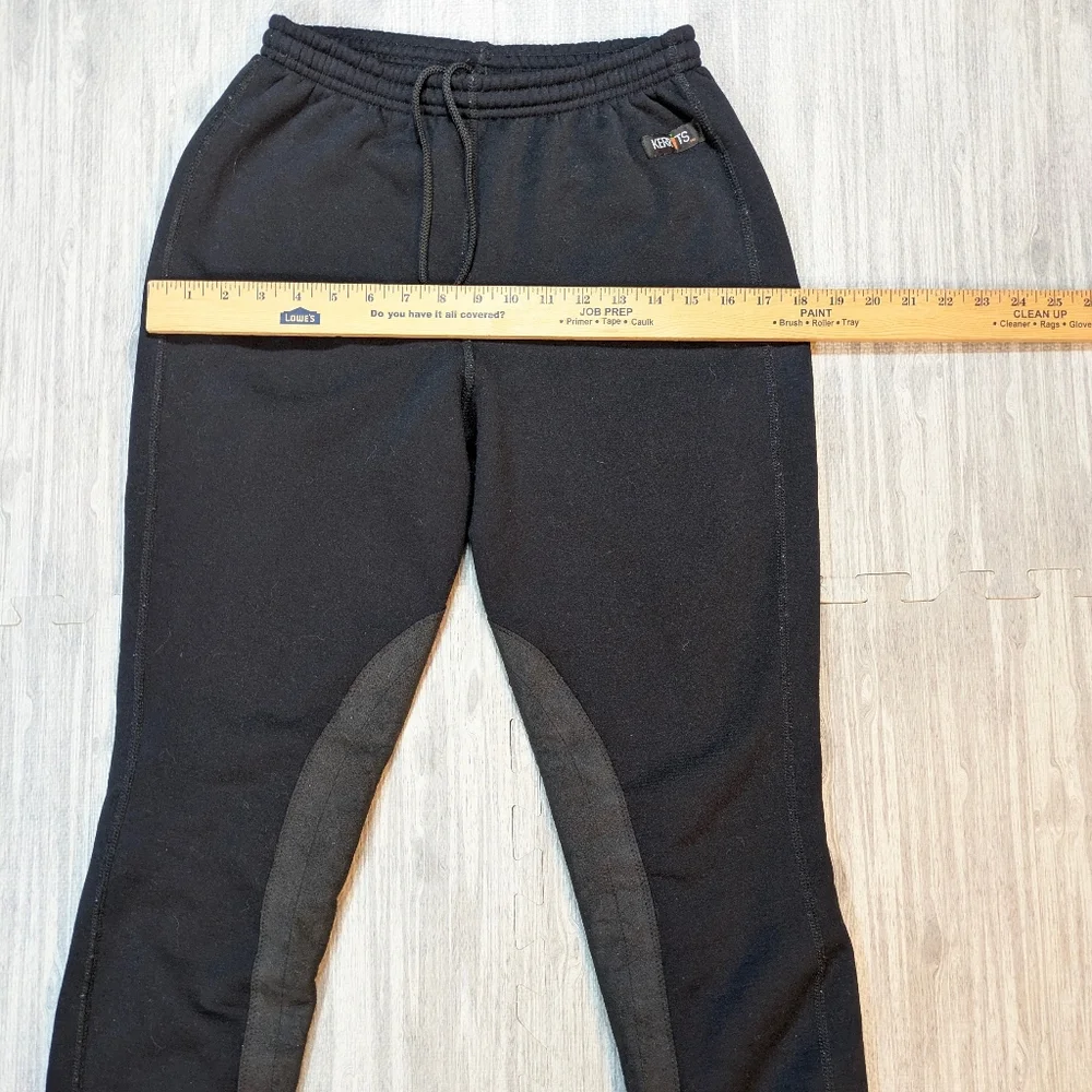 Kerrits Black Riding Pants Active Equestrian Sz‎ L